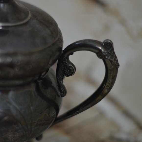 Wilxcox Silver Plate Victorian Container - Picture 6 of 8